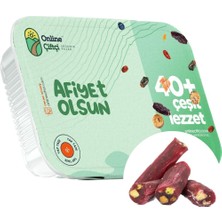 Online Çiftçi Antep Fıstıklı Narlı Fitil Lokum 700 gr