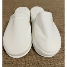 Private 25 Çift Çift Kat Polyester Havlu Süslenebilir Lohusa Terliği Kalın Sünger Taban Otel Banyo Terlik