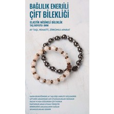 Deniz Doğal Taş Sertifikalı Bağlılık Enerjili Çift Bilekliği