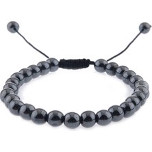 Sertifikalı Trehartz   Orjinal ( Taşlar) Doğaltaş Bileklik   - 8mm
