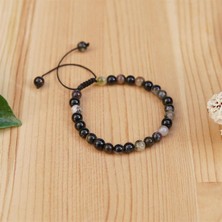 Sertifikalı Turmalin  Orjinal ( Taşlar) Doğaltaş Bileklik  -