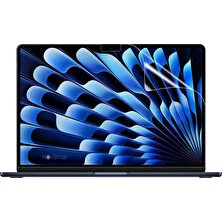 Novstrap Apple Macbook Air 15 Inç 2023 A2941 M2 Çip ile Uyumlu Ekran Koruyucu Parlak Nano Film