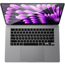 Spigen Apple MacBook Air 15" (M2 2023) ile Uyumlu Cam Ekran Koruyucu Glas.tR Slim HD - AGL06950