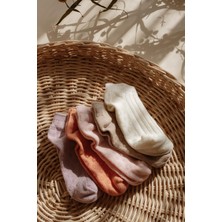 Babybek Collection Kız Çocuk 5'li Patik Çorap(1 Yaş Sonrası Taban Kaydırmazlı)