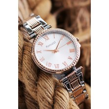 Ferrucci 1. Sınıf Çelik Şık Roma Rakamlı Kadın Kol Saat