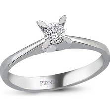 Pirnus Diamond - Tektas Yz - 14 Ayar Altın - Gramı : 2.04
