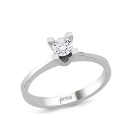 Pirnus Diamond - Tektas Yz - 14 Ayar Altın - Gramı : 3.45