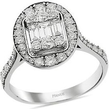 Pirnus Diamond - Baget Yz - 14 Ayar Altın - Gramı : 3.38