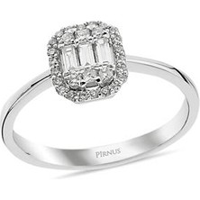 Pirnus Diamond - Baget Yz - 14 Ayar Altın - Gramı : 2.36