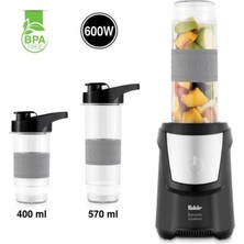 Fakir Yeni Nesil Dynamic Comfort 600 W Kişisel Blender Siyah