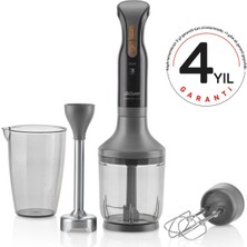 Arzum AR1014 Prostick 1500 Watt Ergonomik Çubuk Blender Seti - Siyah