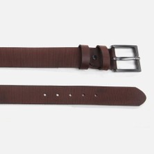 Hotiç Erkek Deri Kahverengi Kemer