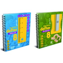 Çanta Yayınları 8. Sınıf Matematik + Fen Bilimleri Kazandıran Defter