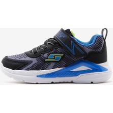 Skechers Tri-Namics Küçük Erkek Çocuk Siyah Işıklı Spor Ayakkabı 401660N Bkyb