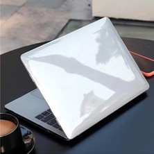 Z-Mobile Apple Macbook Air 15 M2 2023 A2941 Uyumlu Kılıf Parlak Şeffaf Kapak Koruma 15.3" Kılıf