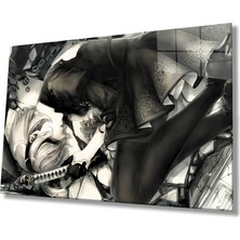 Kırmızı Ayı Siyah Beyaz  Futuristic