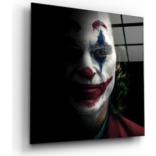 Kırmızı Ayı Joker Cam Tablo