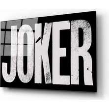 Kırmızı Ayı Joker Cam Tablo