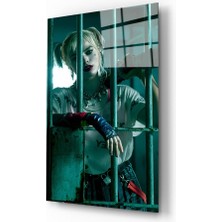 Kırmızı Ayı Joker Cam Tablo