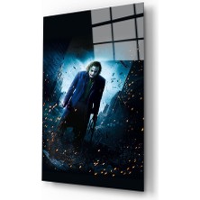 Kırmızı Ayı Joker Cam Tablo