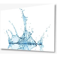 Kırmızı Ayı Cam Tablo