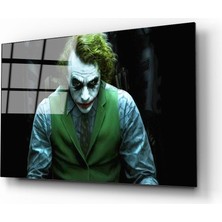 Kırmızı Ayı Joker Cam Tablo