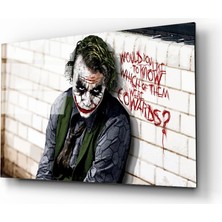 Kırmızı Ayı Joker Cam Tablo