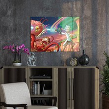 Decovetro Rick And Morty Blast Cam Tablo 50X70 cm