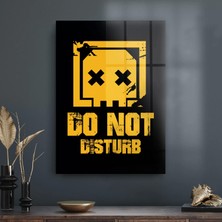 Decovetro Cam Tablo Do Not Yazılı 30X40 cm