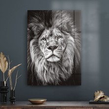 Decovetro Aslan Desenli Cam Tablo 70X100 cm