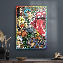 Decovetro Cam Tablo Pop Art Karma 70X100 cm
