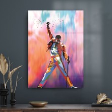 Decovetro Queen Freddie Mercury Tablo Illüstrasyon 70X100 cm
