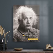 Decovetro Cam Tablo Albert Einstein 70X100 cm