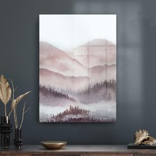 Decovetro Cam Tablo Sulu Boya Manzara 70X100 cm