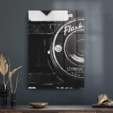 Decovetro Cam Tablo Vintage Fotoğraf Makinesi 70X100 cm