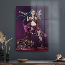 Decovetro Cam Tablo League Of Legends Jinx 70X100 cm
