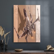 Decovetro Cam Tablo Star Wars x Wing Poster 70X100 cm