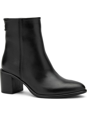 Frau Kadın Bot 48L1 Frau Calf Ankle Boot Nero