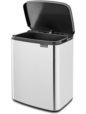 Brabantia Brilliant Krom Çöp Kutusu 12L