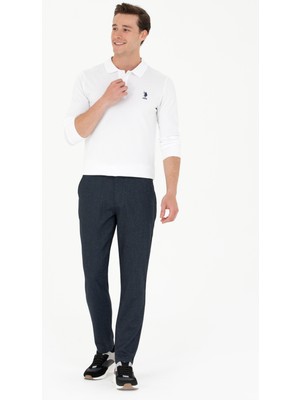 U.S. Polo Assn. Erkek Lacivert Kanvas / Chino Pantolon 50277294-VR033