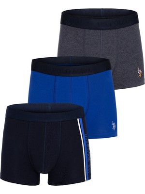 U.S. Polo Assn. Lacivert Erkek Boxer 80307 Boxer - Lacı