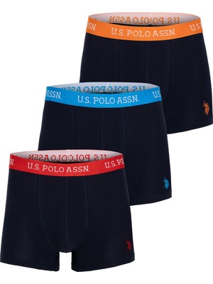 U.S. Polo Assn. Lacivert Erkek Boxer 80253 Boxer - Lacı