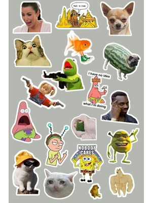 Bsb Populer Sticker Telefon Laptop Notebook Tablet Defter Matara Stiker Etiket St228