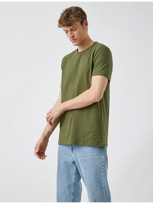 Koton Slim Fit Basic Tişört