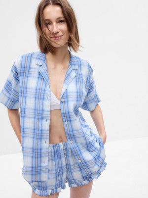 Gap Poplin Pijama Gömlek