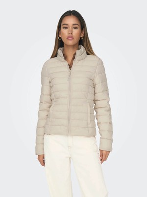 Only Kadın Mont Taş 15304783 Onlnewtahoe Quılted