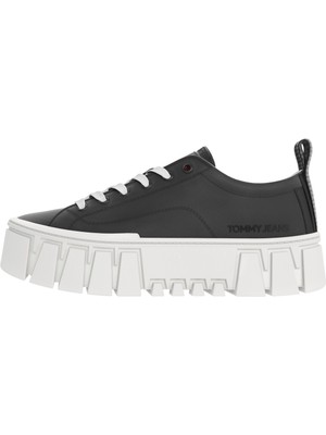 Tommy Hilfiger Siyah Kadın Sneaker EN0EN02240BDS