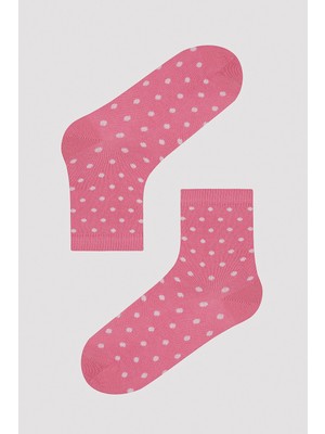 Kız Çocuk Çoklu Desen 4 lü Soket Çorap