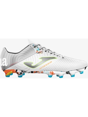 Joma Xpander 2332 White Silver Artificial Grass Beyaz Erkek Krampon XPAS2332AG