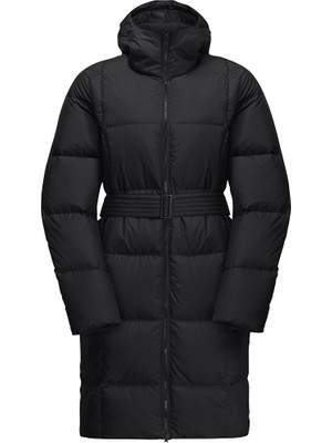 Jack Wolfskin Frozen Lake Coat W Kadın Siyah Mont 1206132-6000